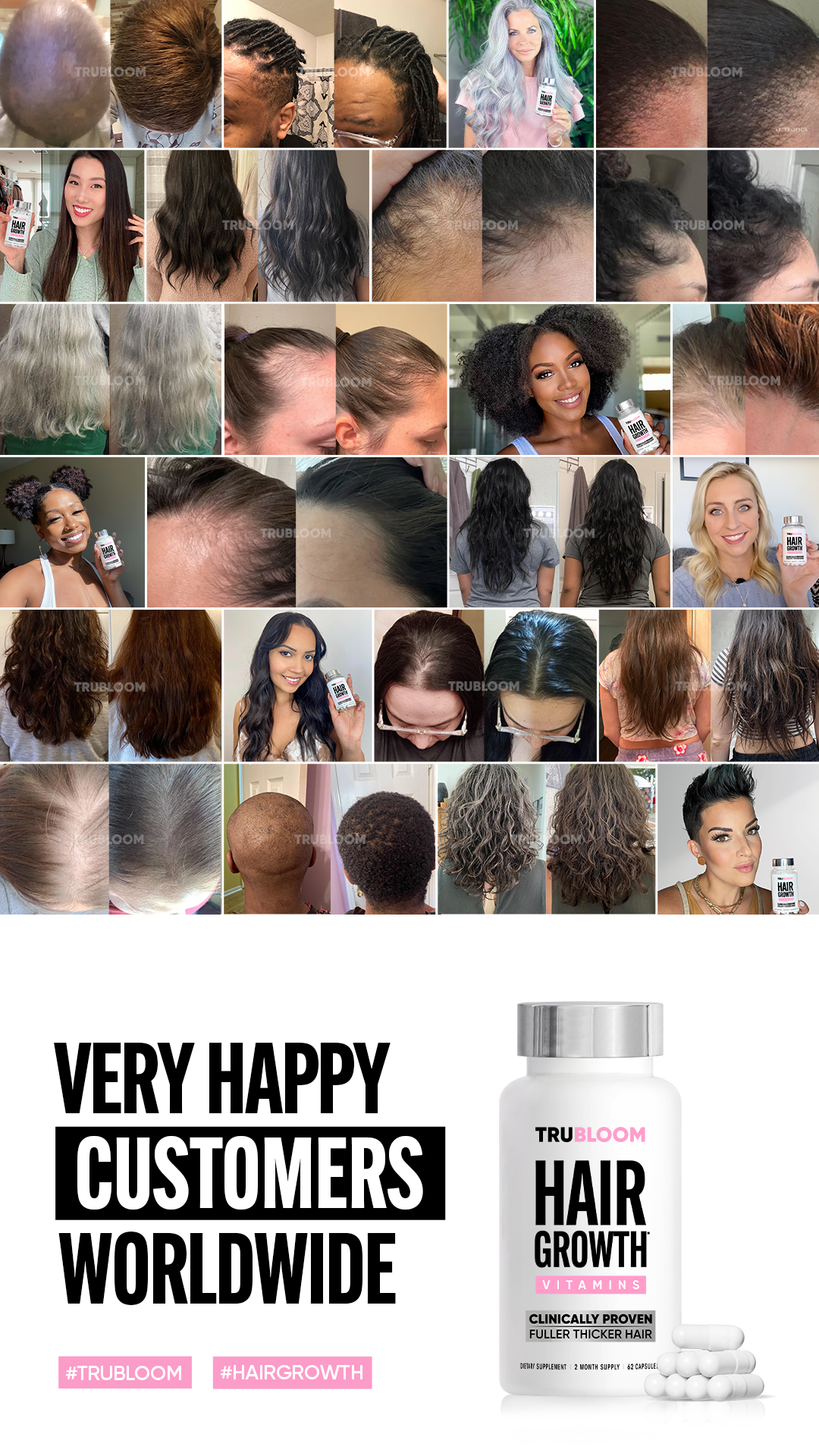 Hair Vitamins Glowing Reviews